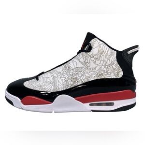 Air Jordan Dub Zero Mid Fire Red - Men’s 7/Big boys 7Y/ Womens 8.5